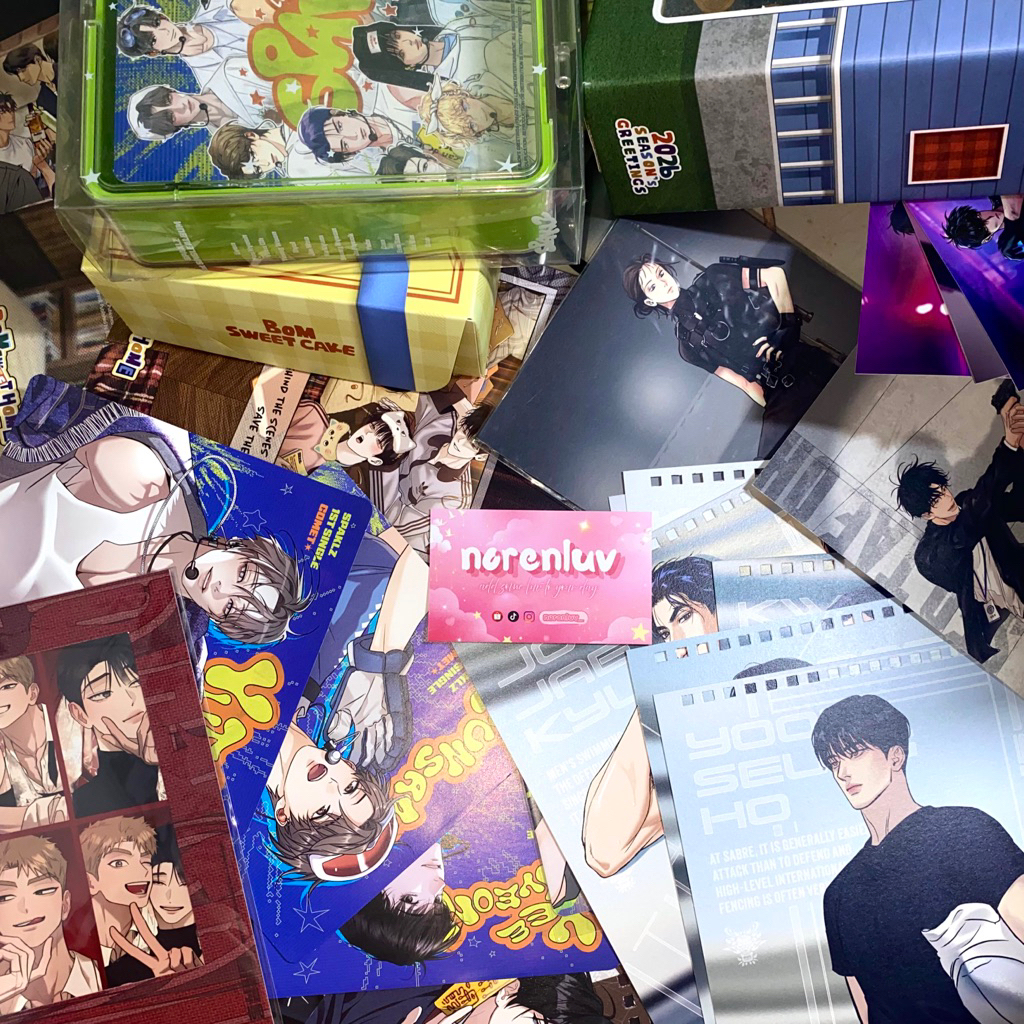 [SẴN] TỔNG HỢP GOODS LẺ BL MANHWA