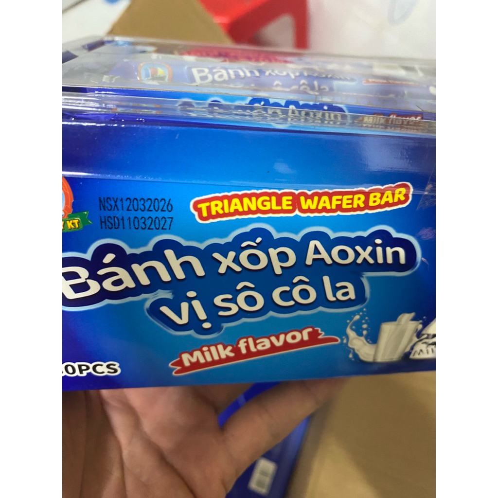 Bánh xốp Aoxin vị sô cô la