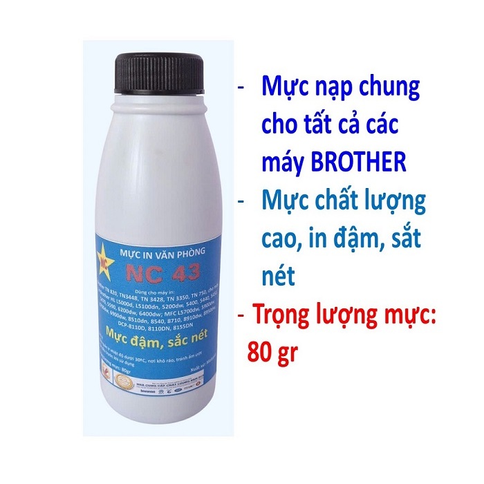 Mực đổ Brother TN 3608, HL L5210dn, 5210dw, 6210dw, 6415dw, DCP-L5510dn, MFC L5710dn, 5915dw, 6915dw