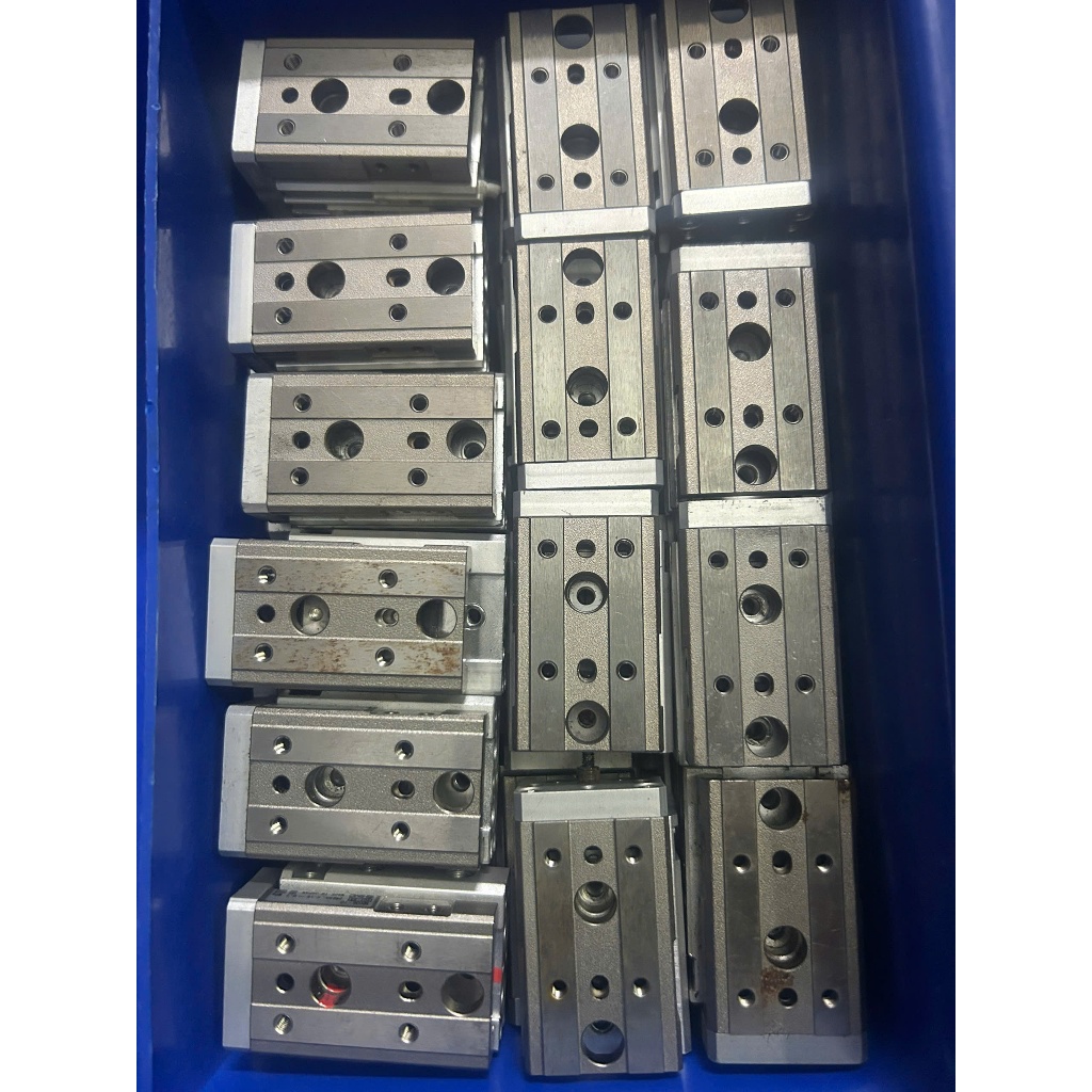 BÀN TRƯỢT KHÍ NÉN SMC MXQ6-10 / MXQ6L-10 - HÀNG THÁO MÁY - ĐỊNH VỊ CHÍNH XÁC CAO