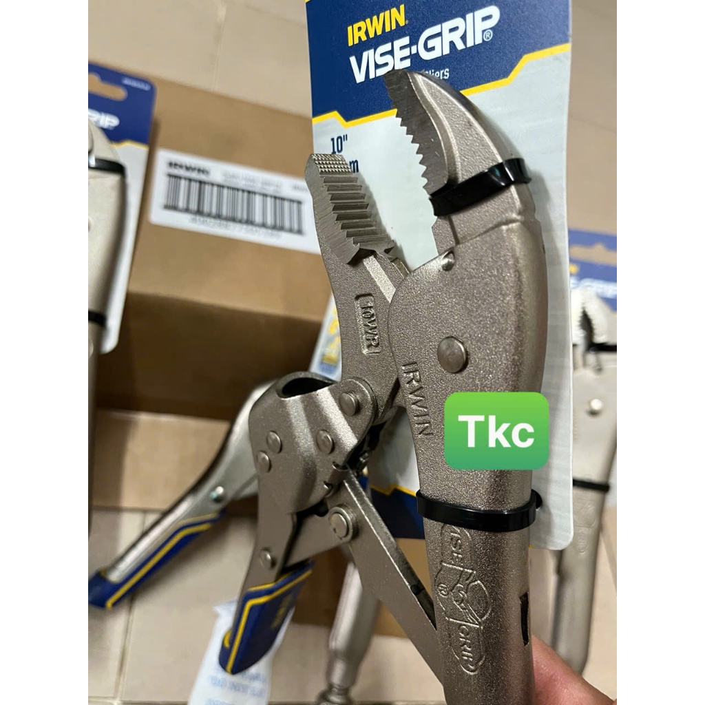 KÌM BẤM MỸ IRWIN VISE GRIP TỰ ĐỘNG ,KÌM CHẾT 10'' 250MM HÀNG CTY.
