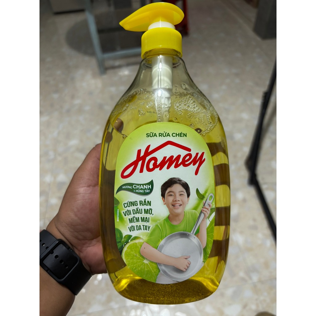 Sữa Rửa Chén-Nước Rửa Chén Homey Hương Cam & Hương Chanh Satsuma Chai 480g