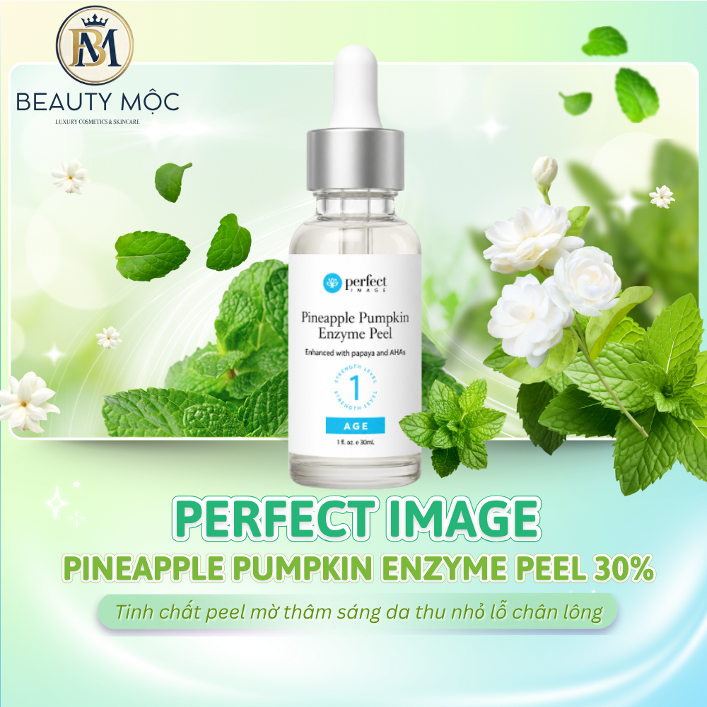 [Chiết] Perfect Image Pineapple Pumpkin Peel 30ml Peel Da Mờ Thâm Sáng Da Thu Nhỏ Lỗ Chân Lông