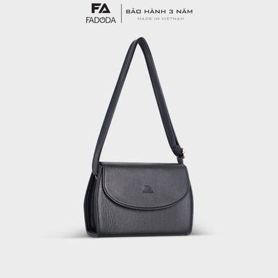 Túi da đeo chéo nữ dáng bầu xinh xắn Fadoda FN21