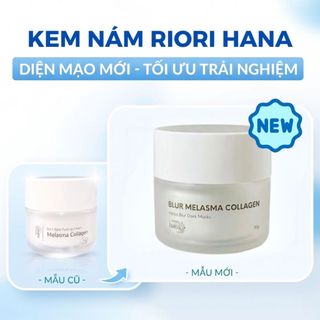 Kem Nám RIORI HANA - Melasma Collagen Dark Spot Fading Cream 30g