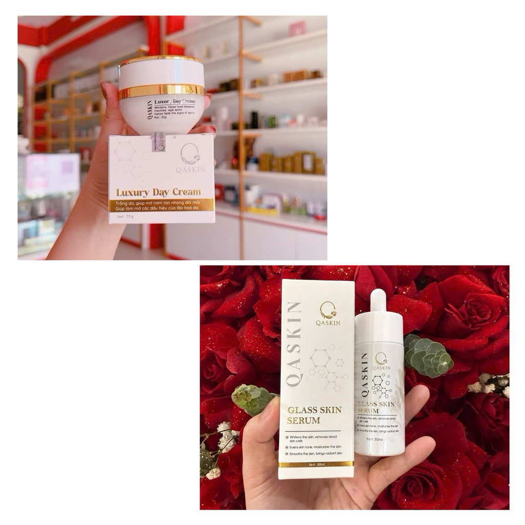[CHÍNH HÃNG] Combo trẻ hóa da Mộc Anh vip (Kem face mộc anh 30gr và Tinh chất mộc anh 30ml)