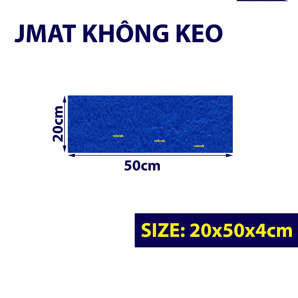 JMAT Không Keo KT 20x50 25x50 50x50 cm lọc hồ cá cảnh