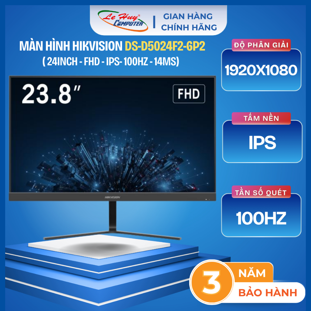 Màn Hình LCD Hikvision DS-D5024F2-6P2 - Hàng Chính Hãng