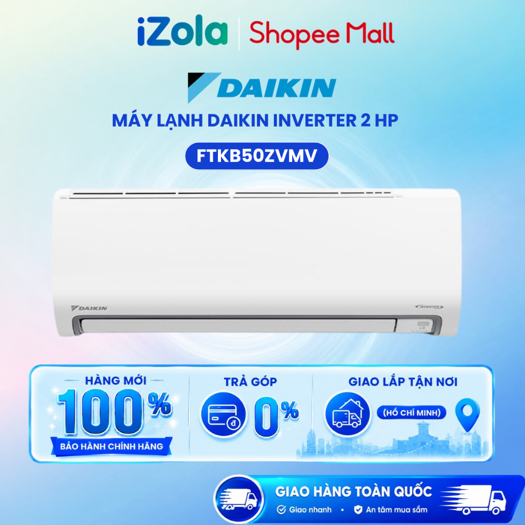FTKB50ZVMV - Máy lạnh Daikin Inverter 2 HP FTKB50ZVMV - Hàng chính hãng