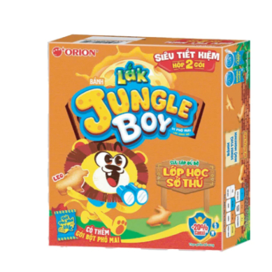 Bánh Jungle Boy Orion vị phomai 63.2g