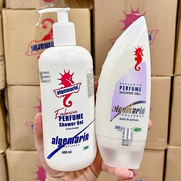 Sữa Tắm Cá Ngựa Algemarin Exclusive Perfume Shower Gel 600ml
