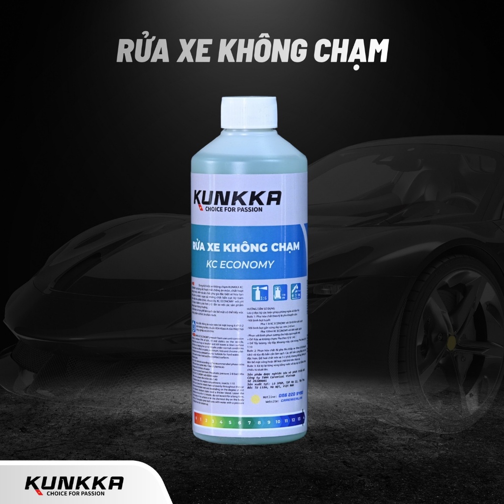 Nước rửa xe không chạm Kunkka KC ECONOMY