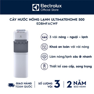 Chỉ giao miền Bắc - Cây nước nóng lạnh Electrolux UltimateHome 500 có ngăn chứa EDBMFACWF