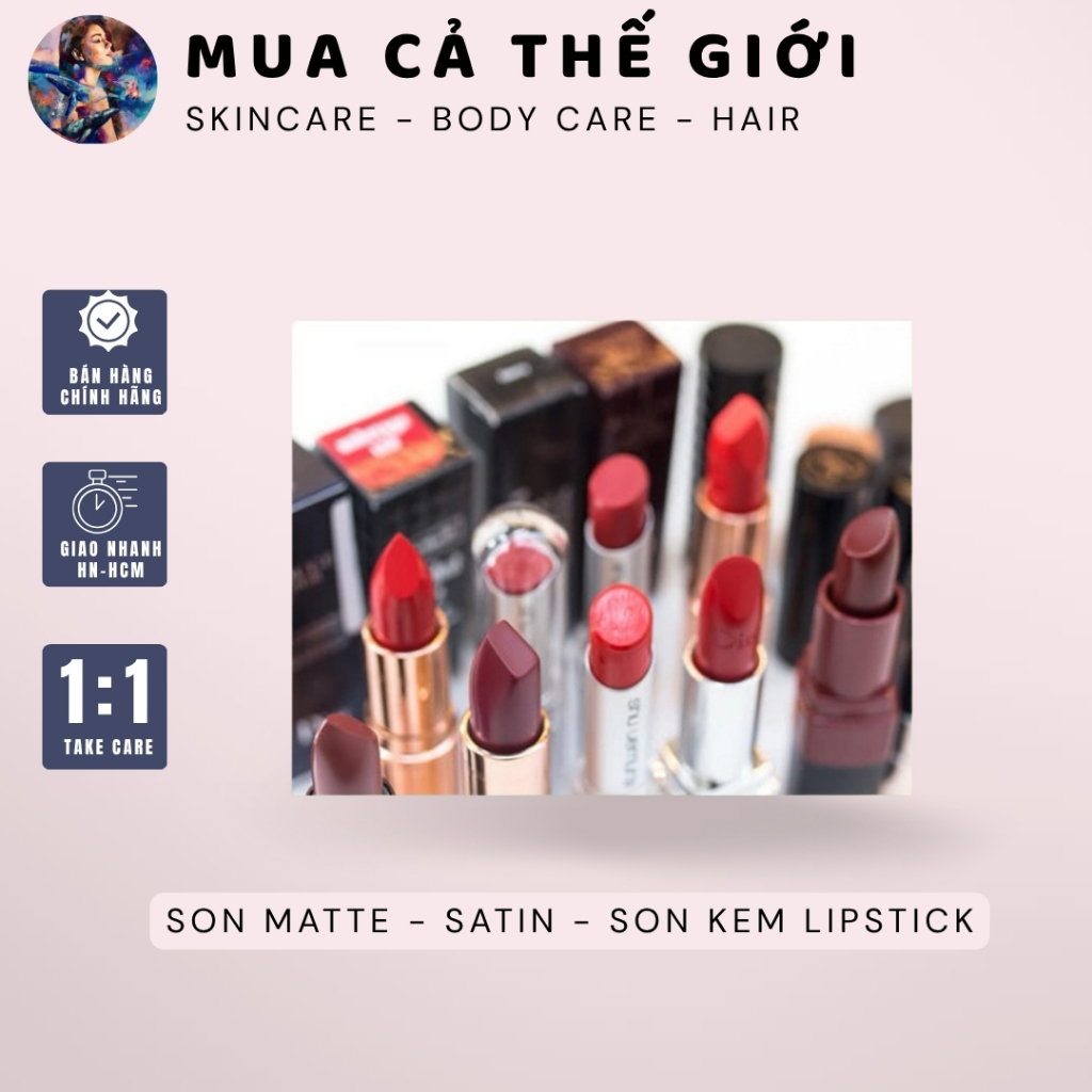 Son matte - satin - son kem Lipstick