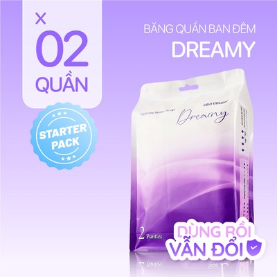 Băng quần ban đêm DREAMY, chống tràn 360, ngủ ngon mọi tư thế, không lo hầm bí