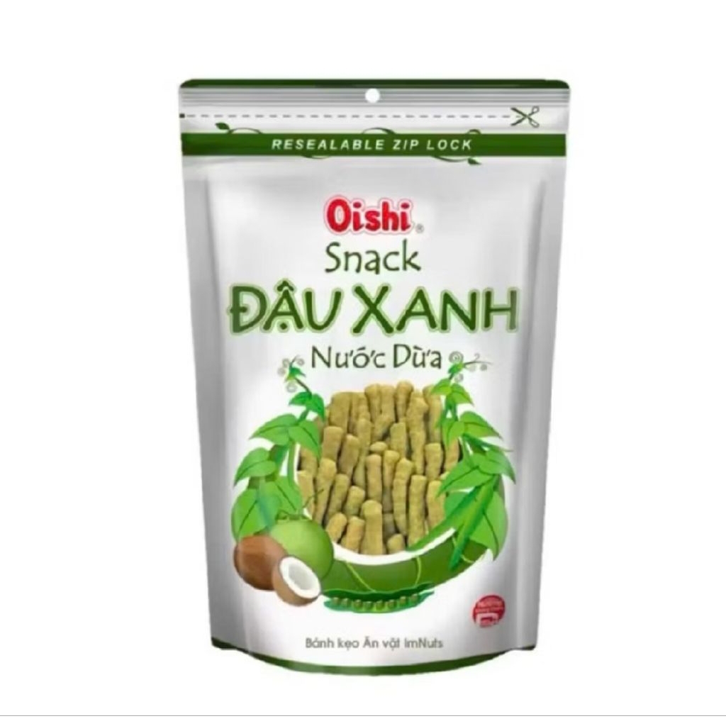 Bánh snack Đậu xanh nước dừa Oshi