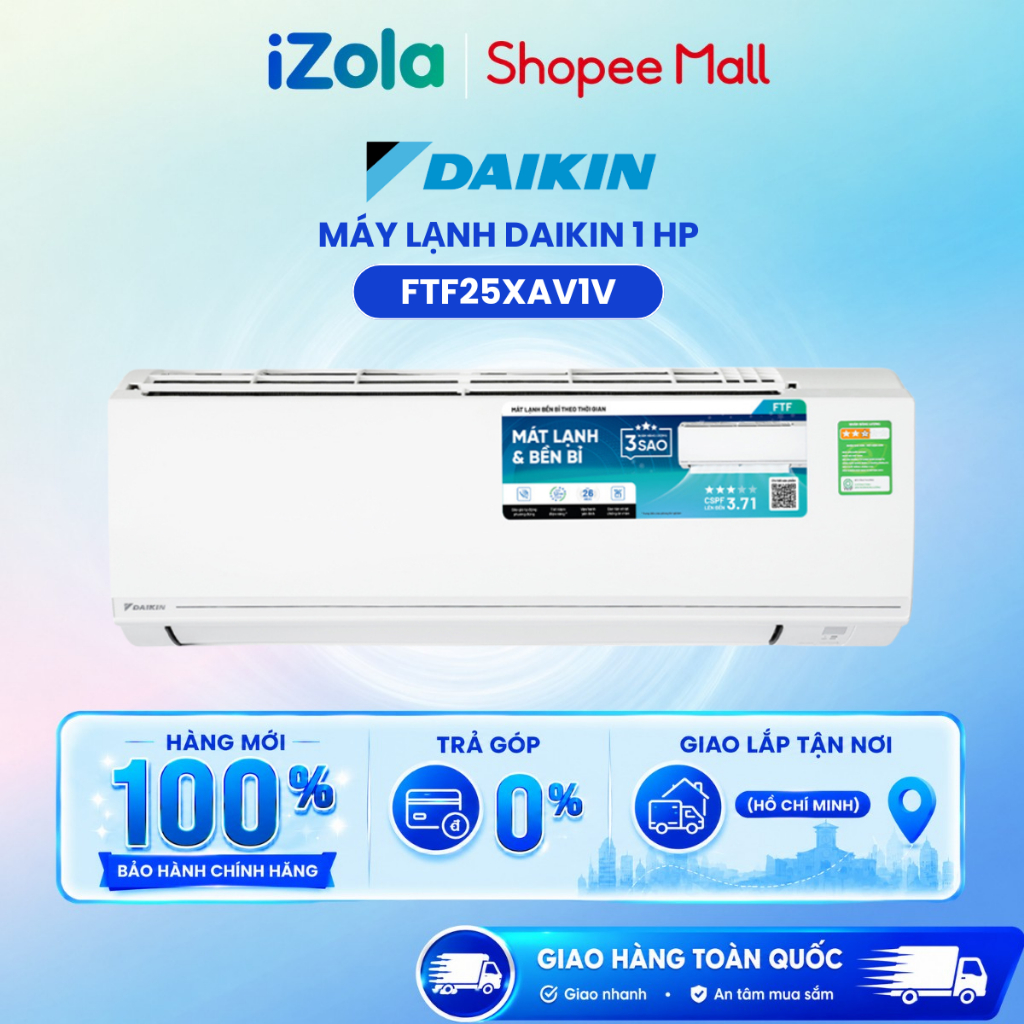 FTF25XAV1V - Máy lạnh Daikin 1.0 HP FTF25XAV1V - Hàng chính hãng