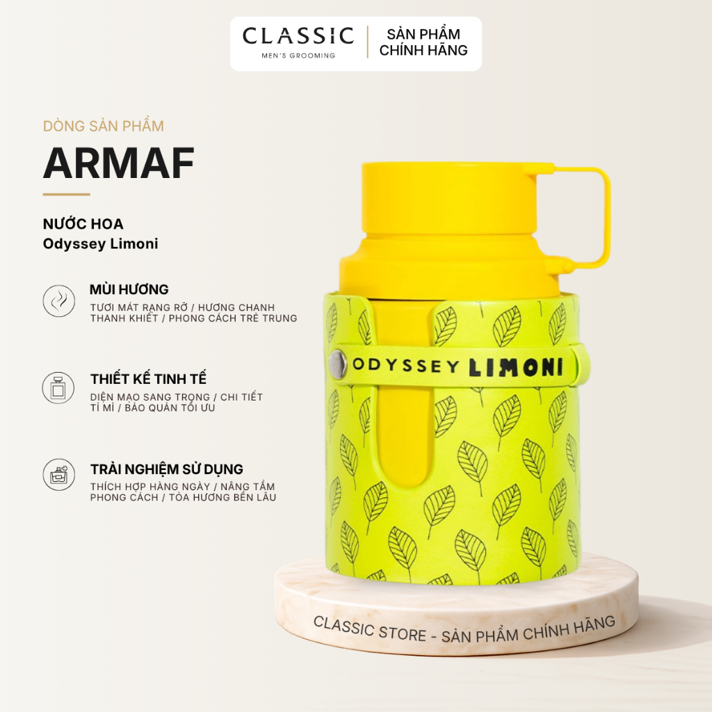 Nước hoa Armaf Odyssey Limoni Fresh Edition 100ml
