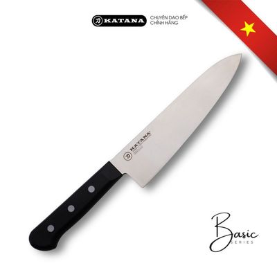 Dao bếp cao cấp KATANA dao thái thịt cá - KATANA Basic Chef KATA402 (180mm)
