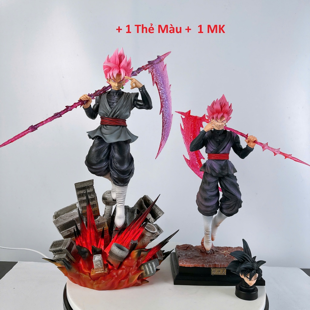Mô hình Black Goku cao 36cm-45cm Trong Dragonball Siêu Ngầu Ongchumohinh MH6828