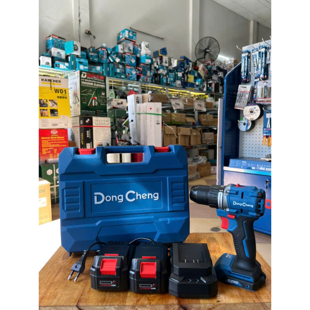 DCJZ2060i Máy Khoan Pin 20V Lực 60Nm Không Chổi Than Chính Hãng Dongcheng Việt Nam
