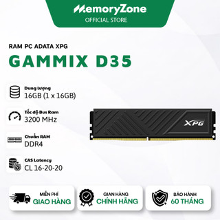 RAM PC ADATA XPG GAMMIX D35 16GB 3200MHz DDR4 (1x16GB) - Bảo hành 60 tháng chính hãng