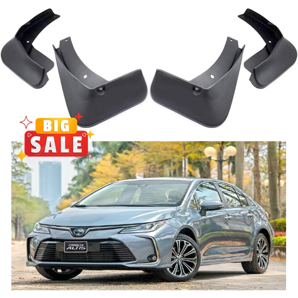 Chắn Bùn Altis 2022 2023 2024 2025 2026 - Bộ 4 Chắn Bùn Bánh Toyota Altis