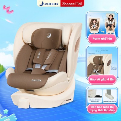 Ghế ngồi ô tô cho bé CHILUX X86 PRO A99 sơ sinh - 12 tuổi, đạt chuẩnI-size, 14 mức chỉnh chiều cao