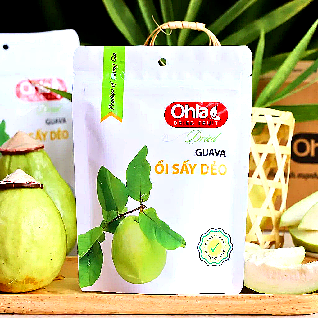 Ổi Sấy Dẻo Ohla 100g - Trái Cây Tươi Tự Nhiên Tuyển Chọn