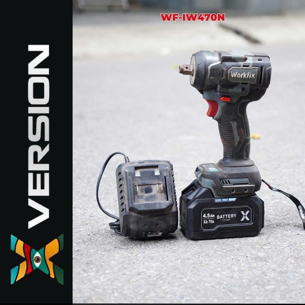 Máy siết bulong dùng pin Workfix WF-IW470