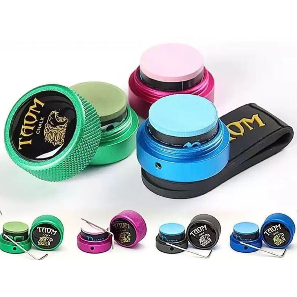 Hộp đựng lơ Taom + Kẹp lơ, Kẹp lơ Taom, Hộp bảo vệ lơ Taom, Hộp đựng lơ Bida ( hợp kim nhôm, không c
