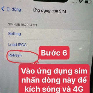 Sim ghép RS ghép TMSI cho iph lock