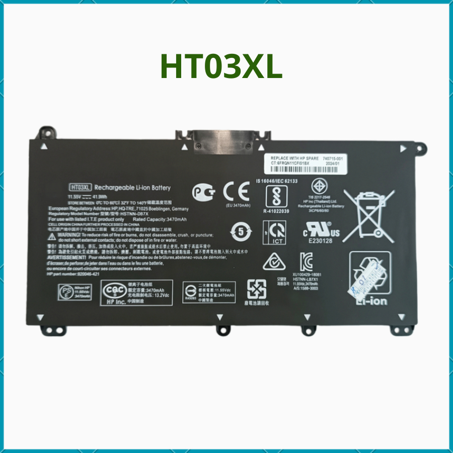 Pin Laptop HP Pavilion HT03XL Mới 100%