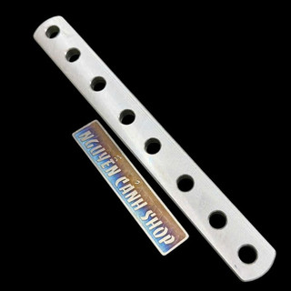 Pát chế treo pô gác chân xe máy 20cm lổ 10ly nhôm CNC