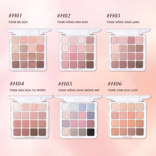 [Holdlive] BẢNG PHẤN MẮT HOLD LIVE 16 Ô SUNSET