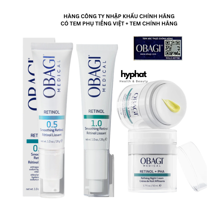 [Hàng công ty chính hãng] Retinol Obagi - Kem Dưỡng Kem Dưỡng Giúp Giảm Lão Hóa, Giảm Mụn, Mờ Thâm