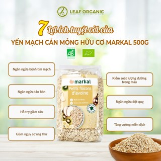 Yến mạch hữu cơ cán mỏng Markal/C'Lavie