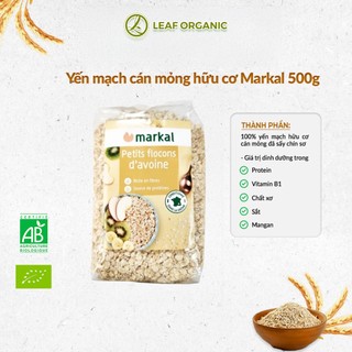 Yến mạch hữu cơ cán mỏng Markal/C'Lavie