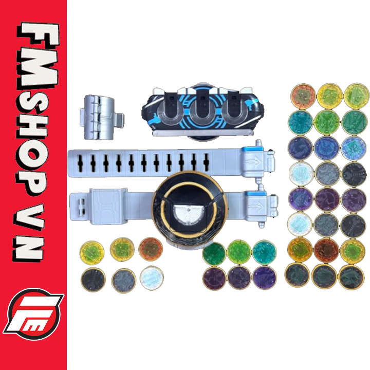 (2ND) Đồ Chơi Biến Hình Dx OOO Driver Full Medal Set