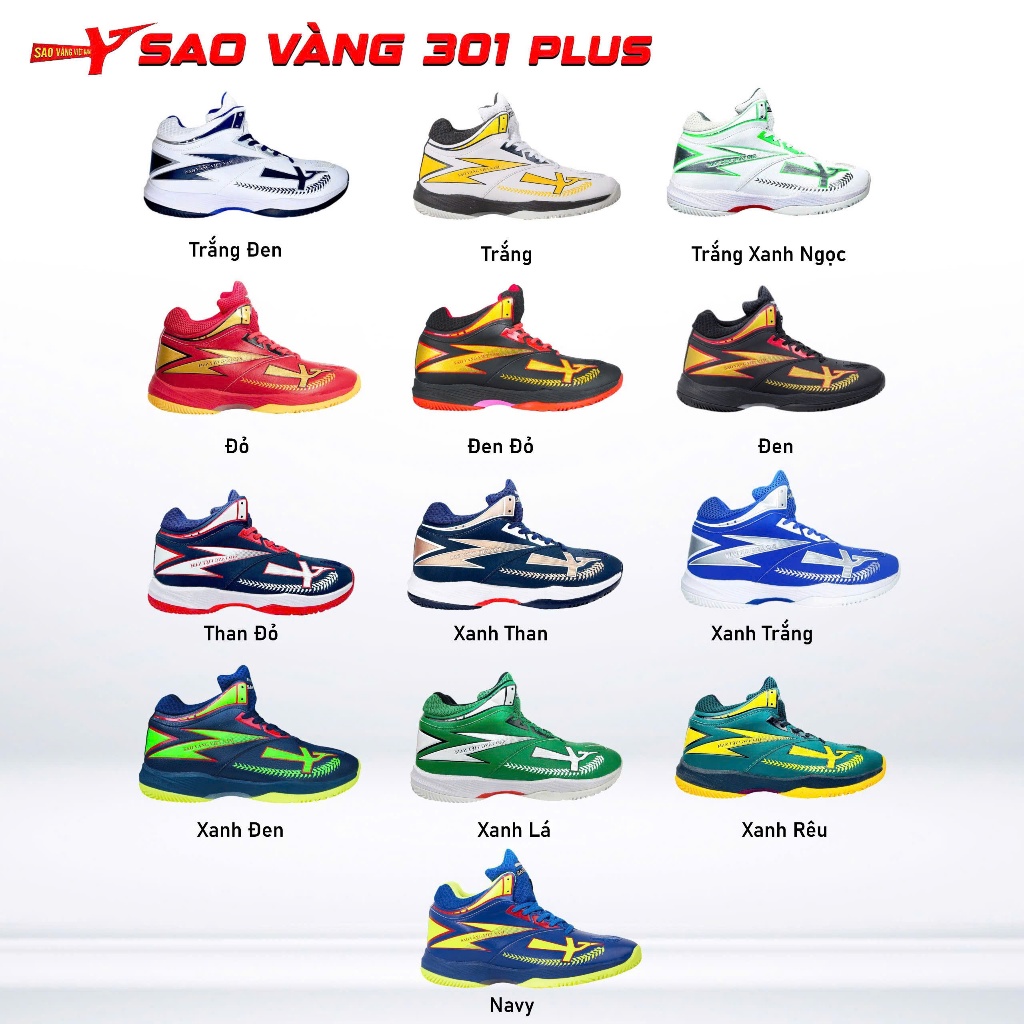 Giày Sao Vàng 301 PLUS - Giày Bóng chuyền - Giày Thể thao