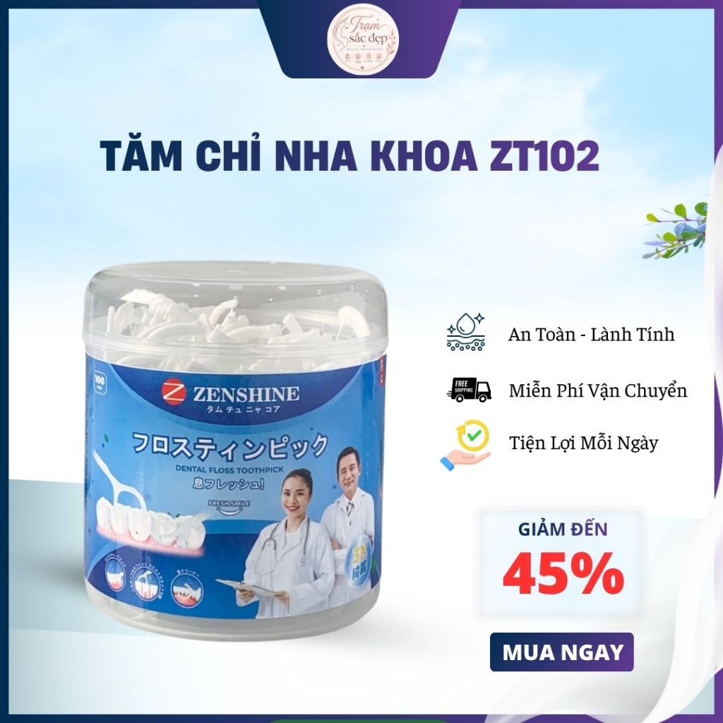 Tăm Chỉ Nha Khoa ZT102 - Trạm Sắc Đẹp