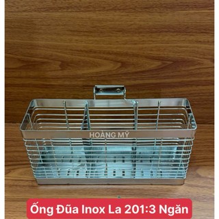 [Inox 201] Ống đũa inox 1,2,3 ngăn