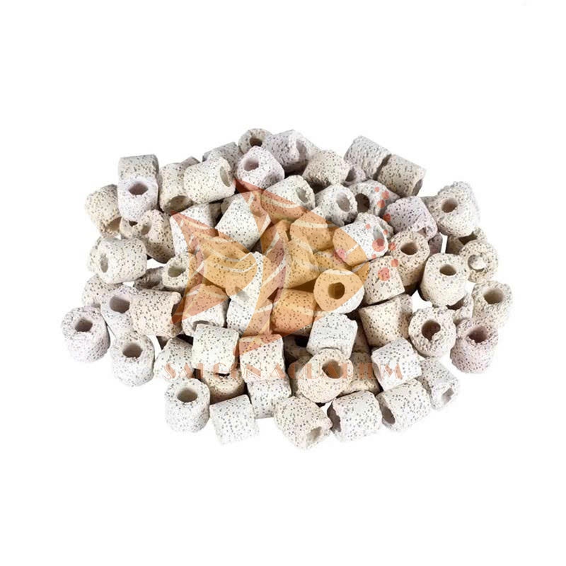 SỨ NHẪN TRẮNG SIÊU LỖ 500GR 1000GR - ĐÁ GỐM VẬT LIỆU LỌC LÀM TRONG NƯỚC NUÔI VI SINH CHO HỒ THỦY SINH