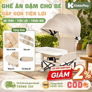 Ghế ăn dặm cho bé,có thể gấp gọn,kèm mái che nắng,một công cụ tuyệt vời để chụp ảnh,ghế ngồi ăn dặm