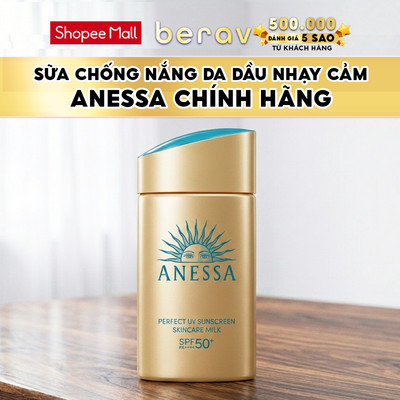 Kem chống nắng Anessa Perfect UV Sunscreen Skincare Milk SPF 50+ PA++++ 60ml