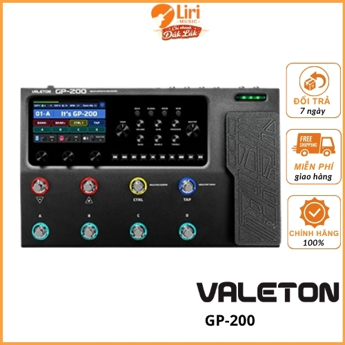 Pedal Valeton GP-200 Chính Hãng - Liri Music