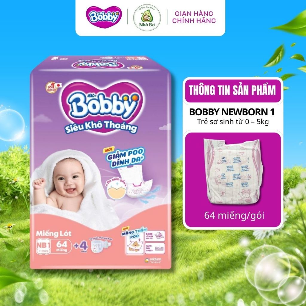 (Giảm giá) Miếng lót Bobby Newborn 1-108