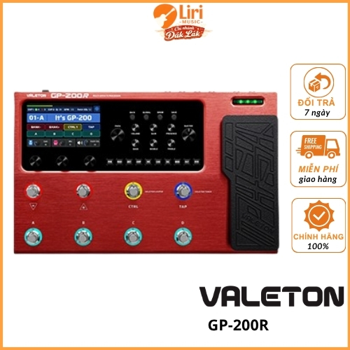 Pedal Valeton GP-200R Chính Hãng - Liri Music