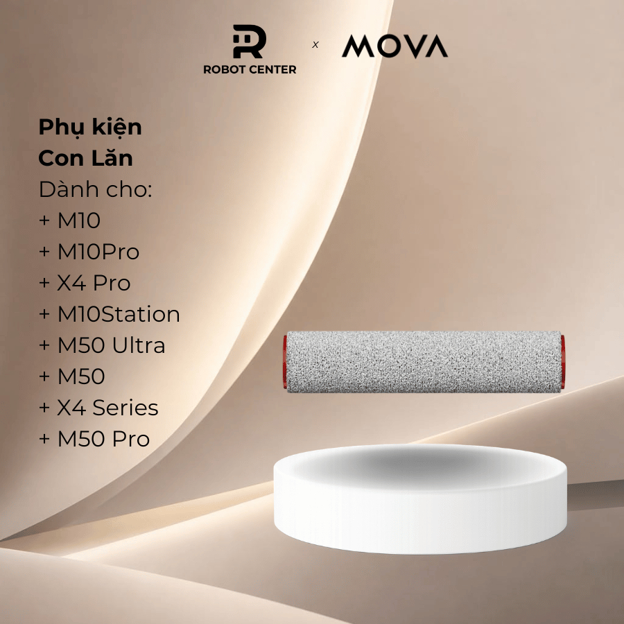 Con Lăn Cho Mova M10/ M10Pro/ X4 Pro/ M10Station/ M50 Ultra/ M50/ X4 Plus/ X4pro/ X4Mix/ X4/ M50 Pro