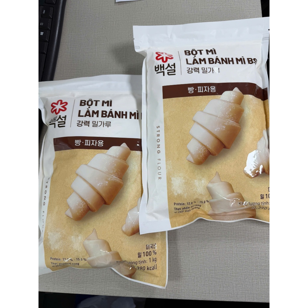 Bột Mì Làm Bánh Mì Hàn Quốc Gangryeokbun 강력분 Bột Mì Hàm Lượng Gluten Cao